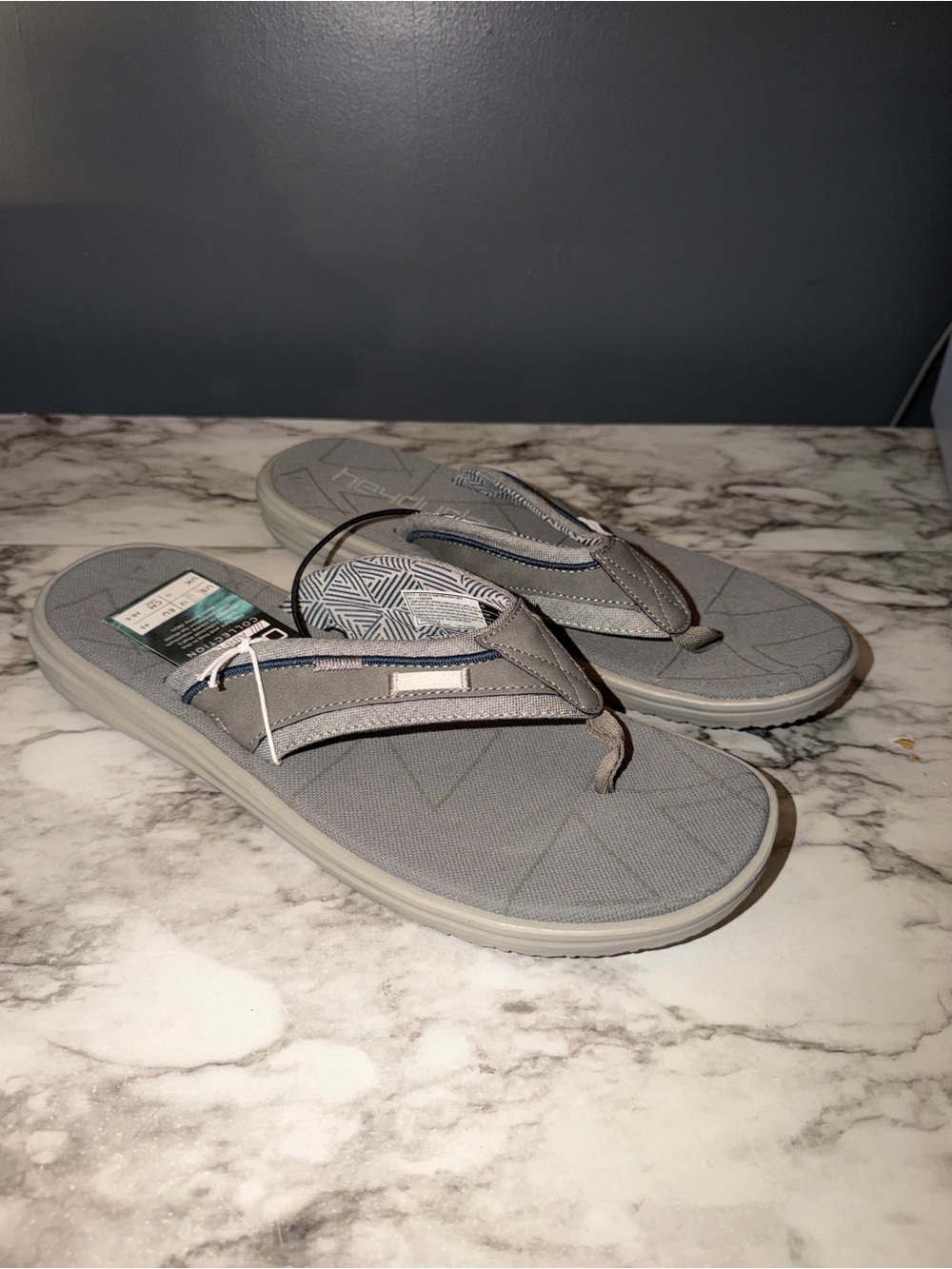 Hey Dude flip flops